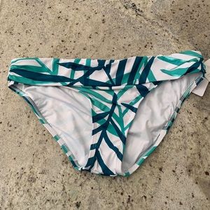 La Blanca S8 Vista Shirred Hipster Bikini Bottoms NWT